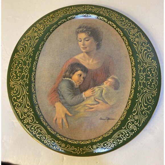 First Edition Collector Plate Precious Moment Irene Spencer Pickard China - Picture 3 of 11